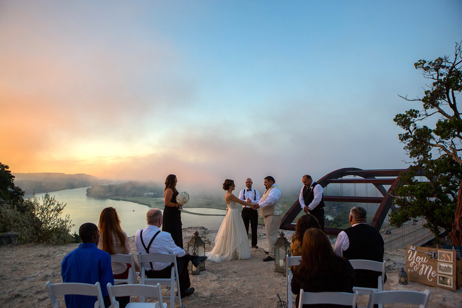 Cliff Top Wedding