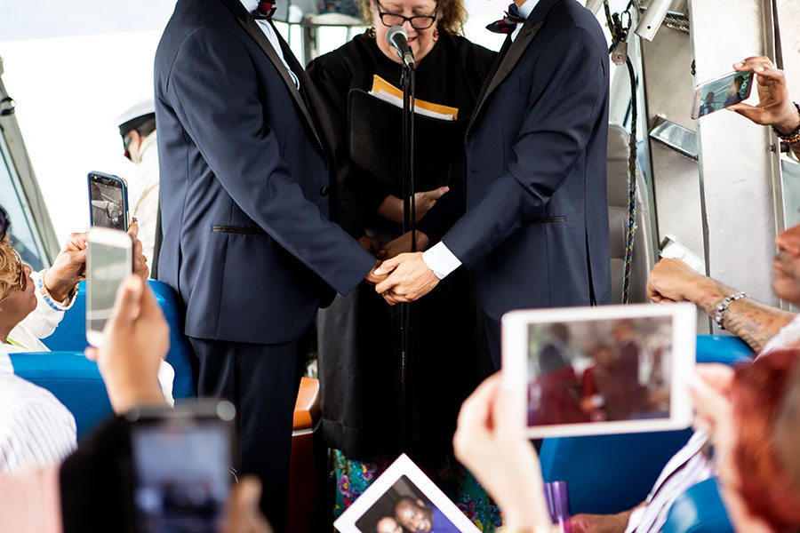 Wedding on a Duck Tour